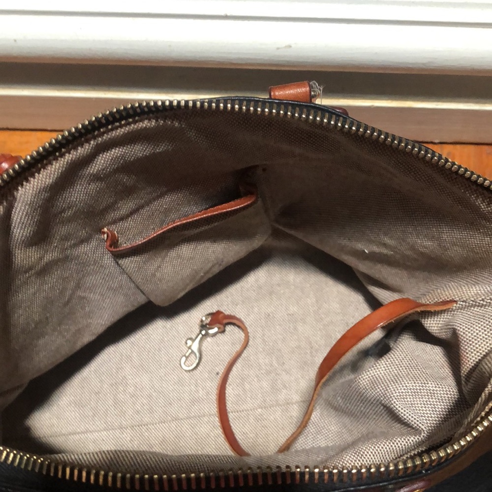 Dooney and Bourke Navy Handbag - Picture 9 of 15